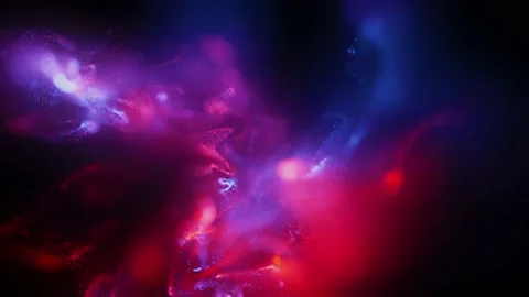 Swirling Neon Particles Pack Stock Footage 169800633