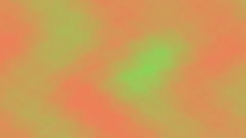 Swirling orange and green patterns blend dynamically in abstract background Stock Footage 329007620