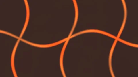 Swirling orange lines on a dark background creating Stock Footage 339322438