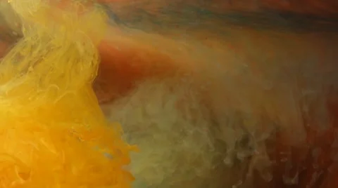 Swirling pale clouds, like surface of Jupiter, abstract background Stock Footage 40419541