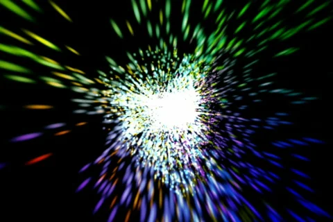 Swirling partice background loop Stock Footage 602235