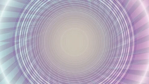 Swirling pattern of colors in a circular design on a light background Stock Footage 337377303