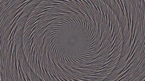 Swirling pattern with lines and curves in a circular form Stock Footage 339452494