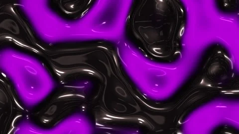 Swirling pattern of purple and black liquid, abstract background for website or Stock Footage 267058586