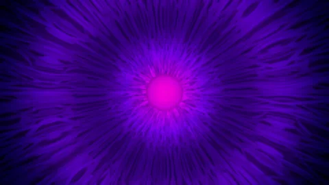 Swirling pattern of sinuous lines floating sideways. 3d rendering loop animation Stock Footage 265060097