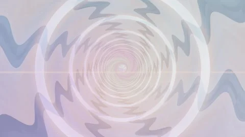 Swirling pattern in soft colors with circular motion effect Stock Footage 337385674