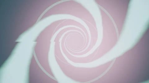Swirling patterns in a colorful spiral design create a dynamic effect Stock Footage 337411073