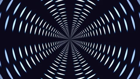 Swirling patterns create a mesmerizing tunnel effect Stock Footage 337233624