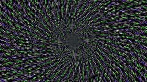 Swirling patterns create motion in abstract graphic design Stock Footage 339372804