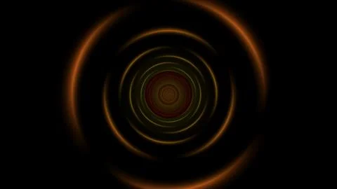 Swirling patterns create a visual effect in dark background Illustrazione stock