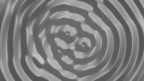 Swirling patterns in gray and white colors create calming Stock Footage 338223548