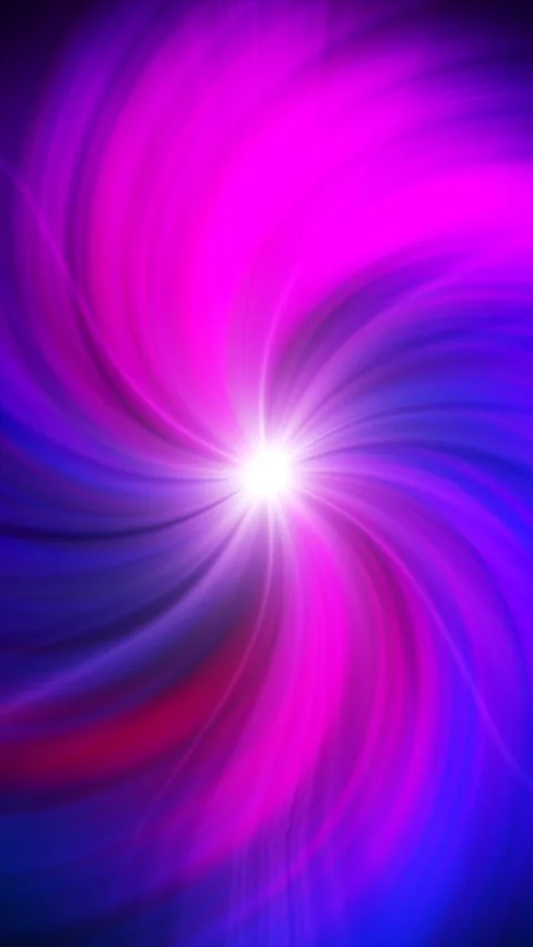 Swirling patterns of purple and blue create a dynamic abstract background Stock Footage 314433201
