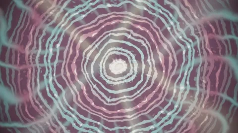 Swirling patterns with shades of blue and pink in abstract design Stock Footage 337387423