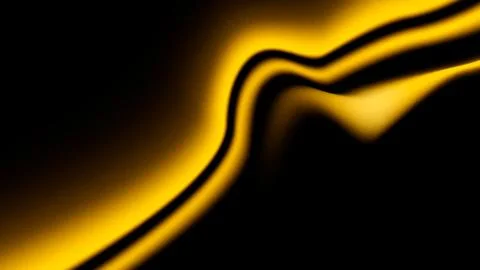 Swirling patterns of yellow and black create a striking visual effect in a .. Stockillustratie
