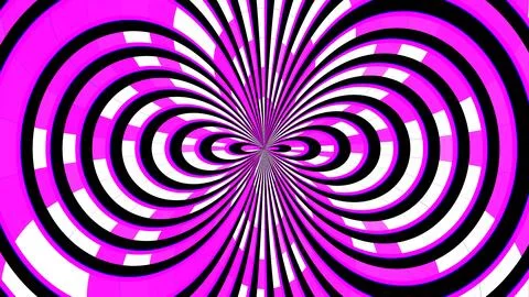 Swirling pink and black patterns Stock Illustration