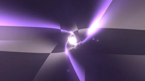 Swirling purple shapes create a dynamic visual effect in Stock Footage 338301511
