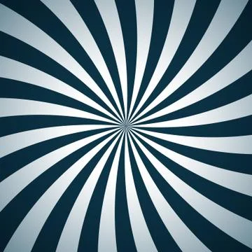 Swirling radial pattern background. Vector illustration Stock Illustration