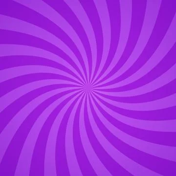 Swirling radial purple pattern background. Vector illustration Stock Illustration