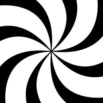 Swirling radial rays comic background, pop art swirl sun rays Stock Illustration