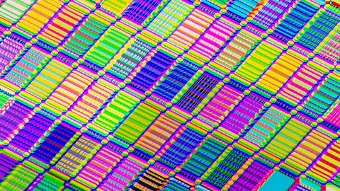 Swirling red glowing pixel background Stockbeeldmateriaal 141306464