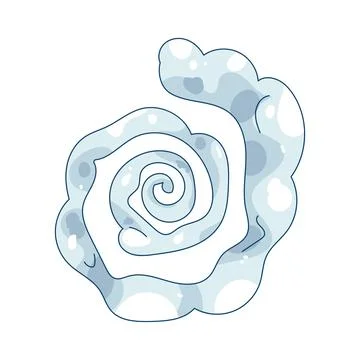 Swirling smoke Stock Illustration