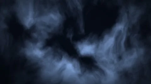 Swirling smoke particles gradient create ethereal atmosphere Vidéo 331057565