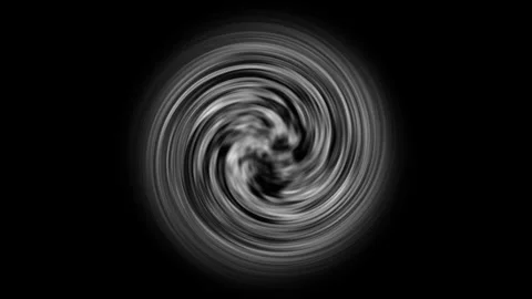 Swirling smoke vortex effect in monochrome with soft focus and cinematic mo.. Stock Footage 343481933