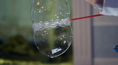 Swirling soap bubbles Video stock 41306513