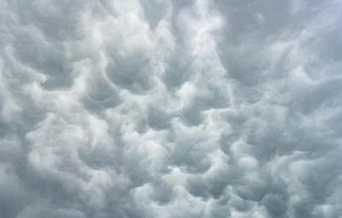 Swirling Storm Clouds Make An Interesting Pattern Foto stock