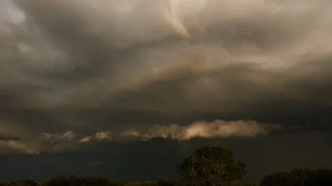 Swirling Storm Clouds Time Lapse (2160p 23.976) Video stock 93962473