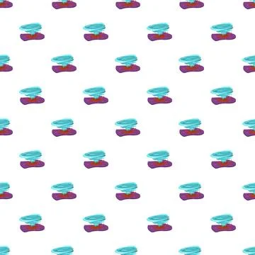 Swirling tornadoes forming a seamless repeating pattern Stock Illustration