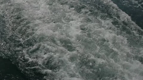 Swirling trace of the ship Stock Footage 11957161