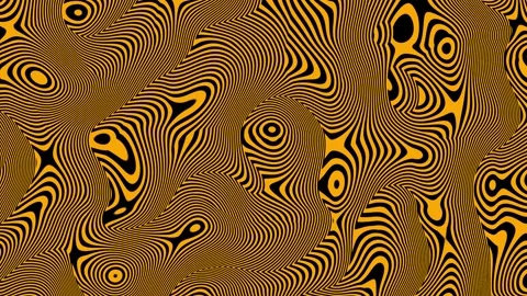 Swirling trippy lines animation visual effects with hypnotic psychedelic Stock Footage 323196336