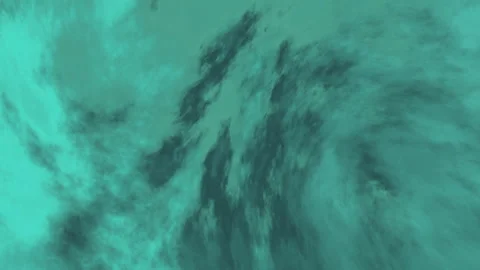 Swirling turquoise clouds Stock Footage 320758572