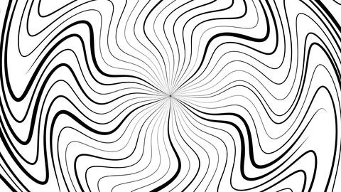 Swirling vortex speed pattern, hypnotic motion spiral, radial wave effect, .. 库存插图
