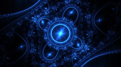 Swirling wheels in deep universe Video stock 44741207