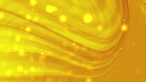 Swirling yellow background and dark orange gradient with glowing Stock Footage 283369755
