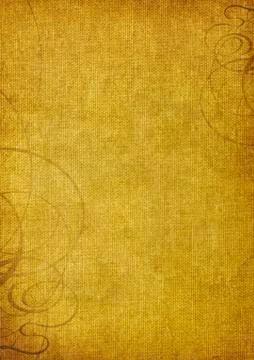 Swirls on old canvas Stock Illustration