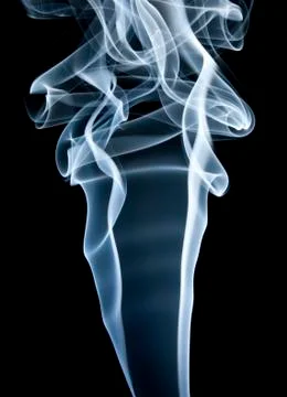 Swirls of Smoke Stock Photos