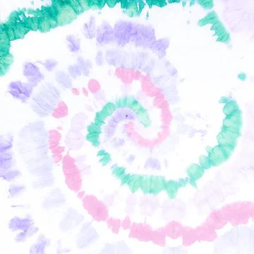 Swirls vector pattern. Watercolor abstract イラスト素材