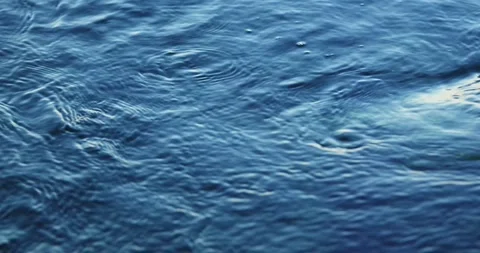 Swirls of Water. Ripple Effect. Stock Footage 157114438