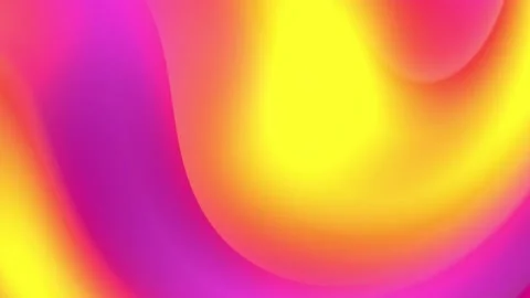 Swirls of wave. Liquid texture magenta, orange. dual ink colorful. Stock Footage 221581548