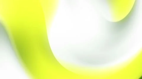 Swirls of wave. Liquid texture yellow, white . dual ink colorful. Stock Footage 221581560