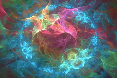 Swirly circle Stock Footage