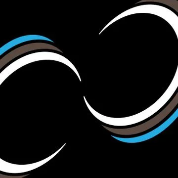 Swirly Layout Stock Illustration