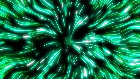 Swirly lines move from the center to the sides of the frame Stock Footage 185168235