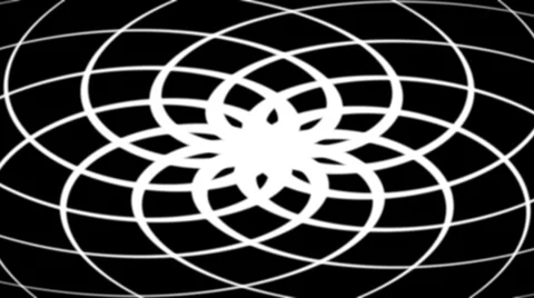 Swirly Mandala 2 alpha Video stock 34229366