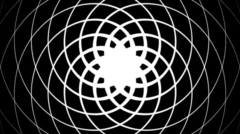 Swirly Mandala 3 alpha Stock-Footage 34238606