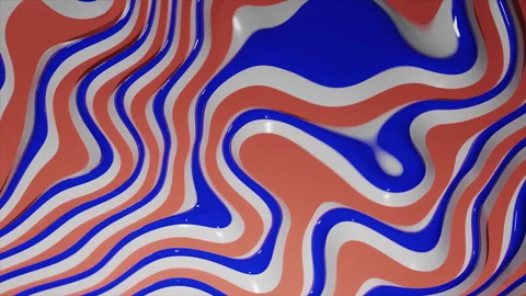 Swirly Paint Stripes Stock Footage 251958495