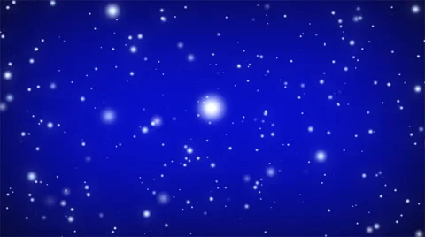 Swirly Particle Motion Background Loop Dark Blue Bright Stock Footage 64805238